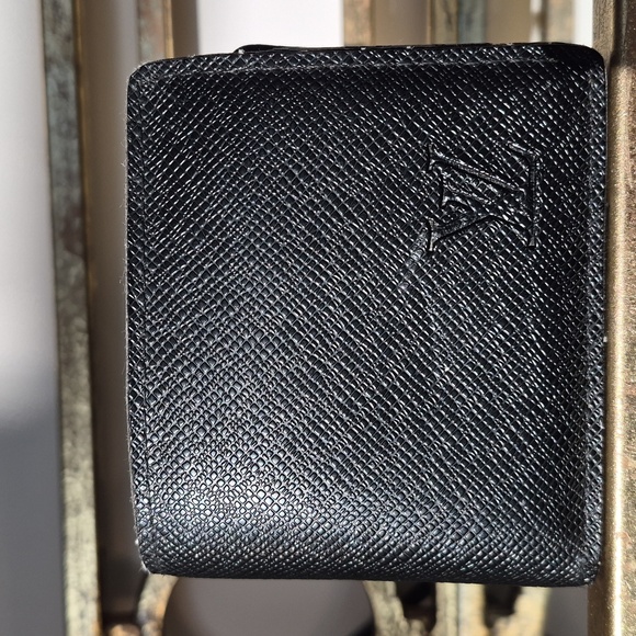 Louis Vuitton Other - Louis Vuitton Black Taiga Leather Slender Bifold Wallet, Onesize, Black.
